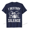 Vintage Drumset T-Shirt für Herren