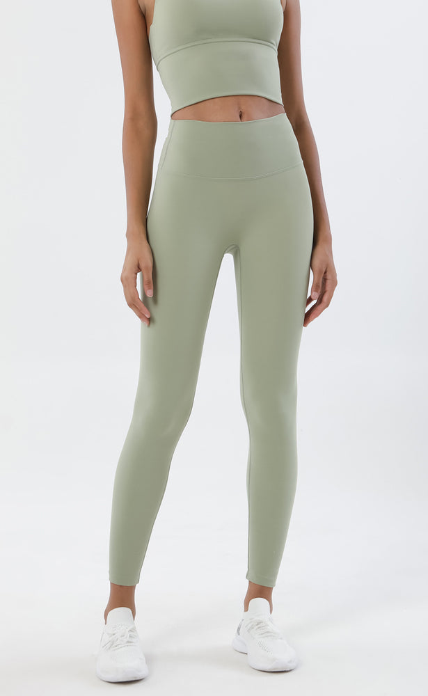 Damen Leggings mit  leichten Push Up Effekt in diversen Farben