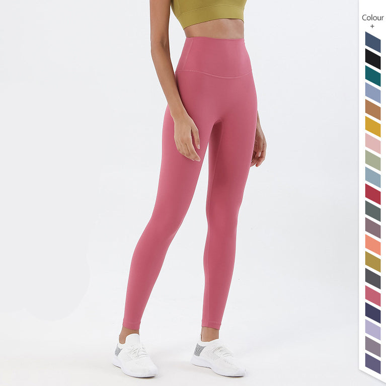 Damen Leggings mit  leichten Push Up Effekt in diversen Farben