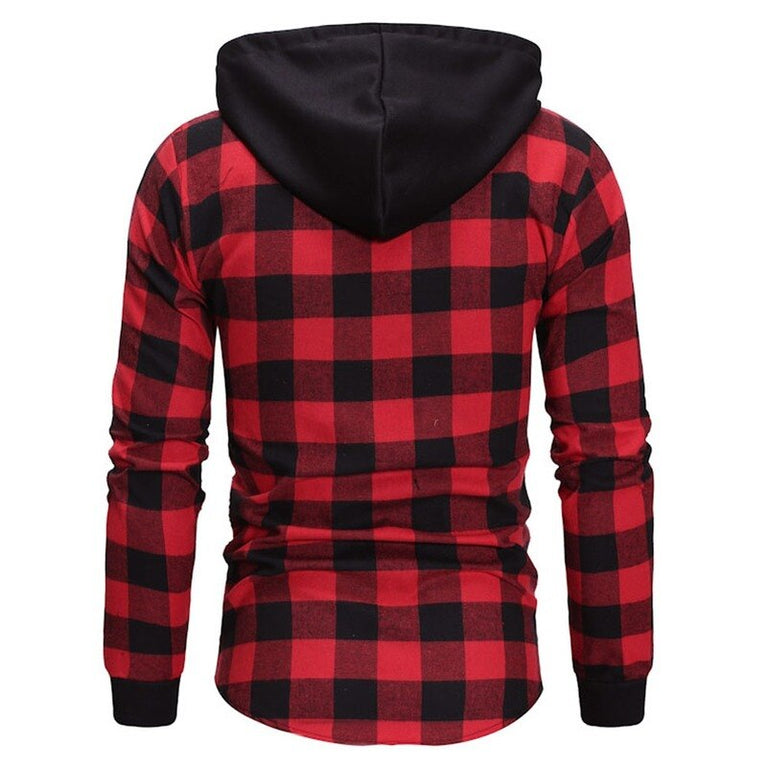 Plaid Sweatshirt für Herren