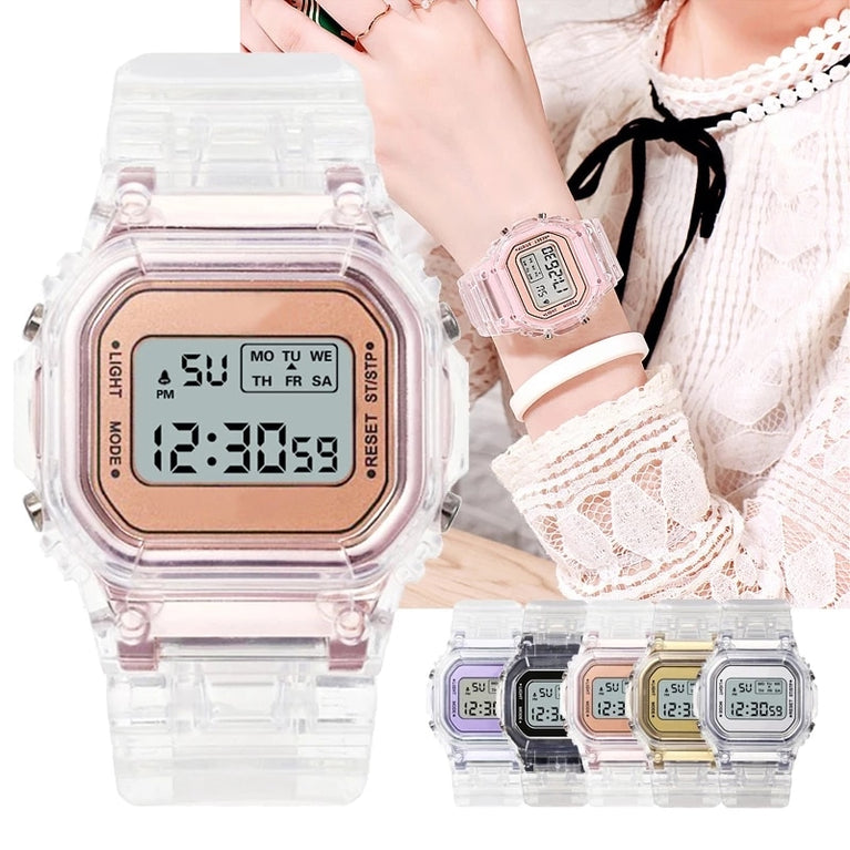 Retro Digitaluhr für Damen