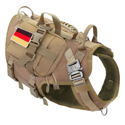 Tactical Dog Harness Military Hundegeschirr für mittelgroße Hunde