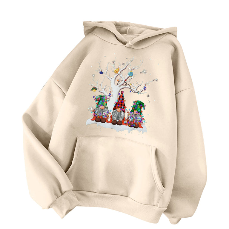 Weihnachtlicher Damen Hoodie in verschiedenen Variationen