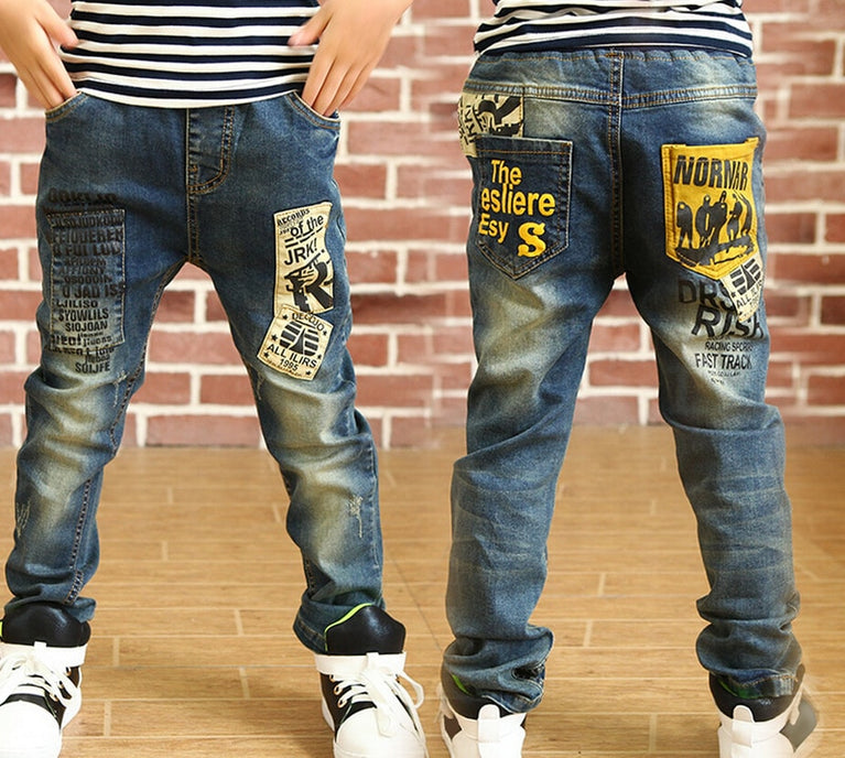 Jungen Slim Jeans , ein echter Hingucker