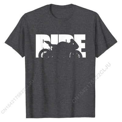 Ride Bike Design T-Shirt für Herren