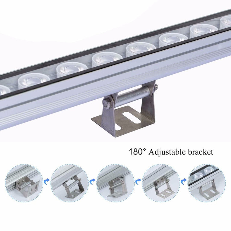 Populargrow 54W/81W/108W LED-Aquarium-Licht mit nur 470nm Blauspektrum-Streifenlicht Ihre Korallenriff-Aquarium-Lampe