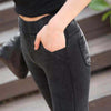 Elastische Leggings für Damen mit Taschen