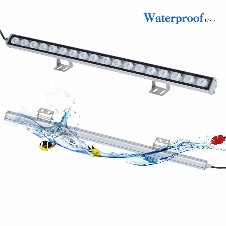 Populargrow 54W/81W/108W LED-Aquarium-Licht mit nur 470nm Blauspektrum-Streifenlicht Ihre Korallenriff-Aquarium-Lampe