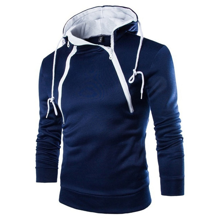 Herren Hoodie mit Reißverschlüssen