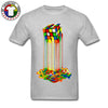 Herren T-Shirt Abstract