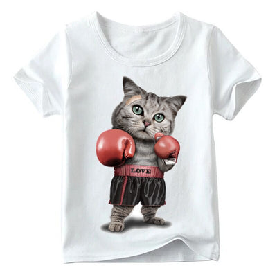 Super coole Kinder T-Shirts mit tierischen Motiven