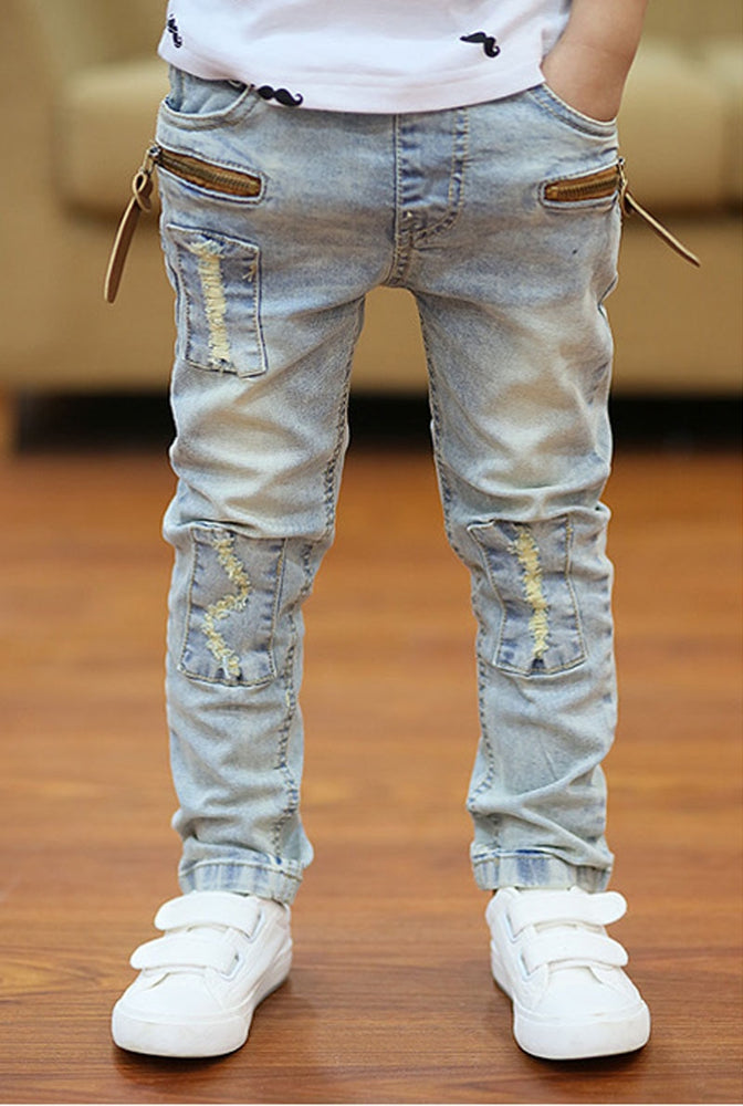 Jungen Slim Jeans , ein echter Hingucker