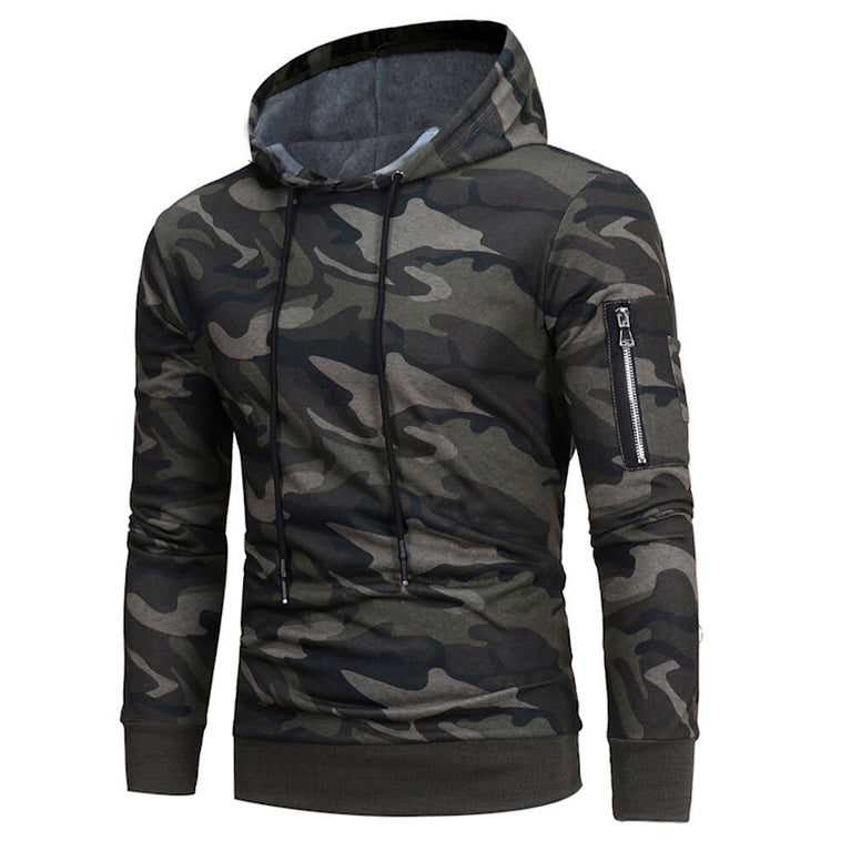 Camouflage Herren Hoodie Hoodie