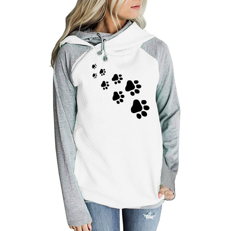 Logo PAW Print Damen Hoodie in verschiedenen Variationen