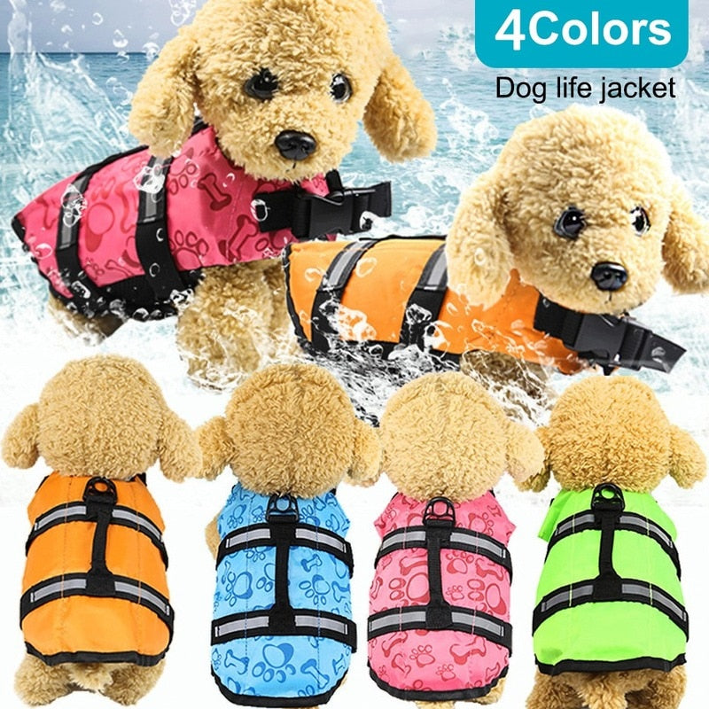 Puppy Rescue Schwimmbekleidung Sicherheitskleidung Weste Schwimmanzug XS-XL