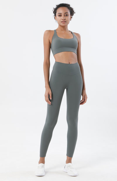 Damen Leggings mit  leichten Push Up Effekt in diversen Farben