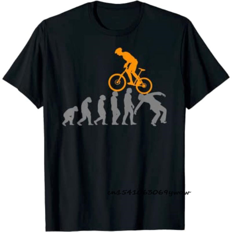 Vintage Mountainbike Zyklus T-Shirts für Herren