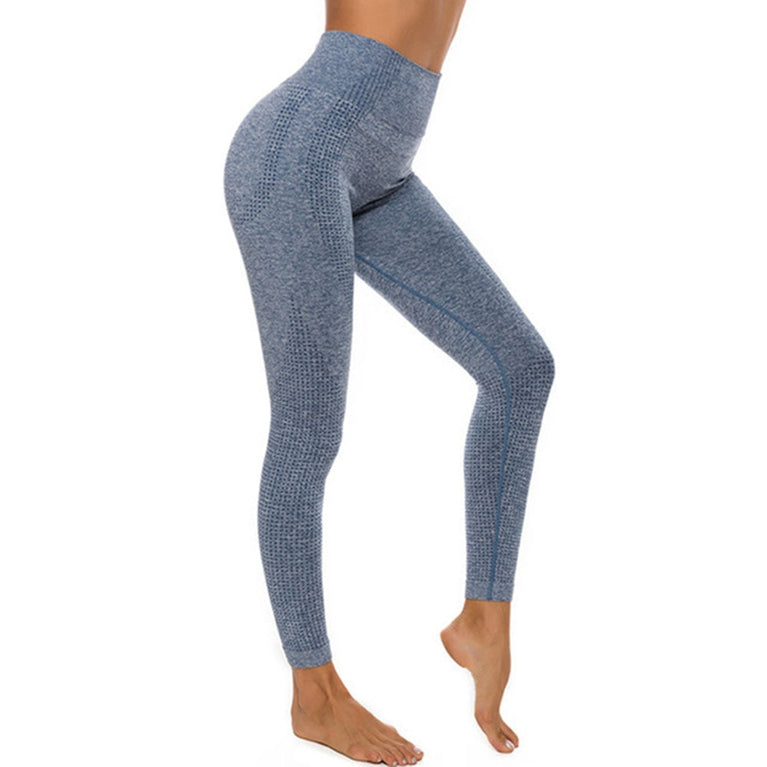 High Waist Seamless Push Up Damen Leggins