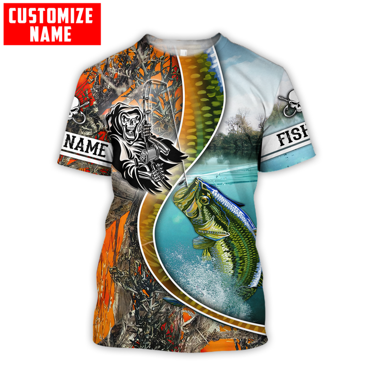 Thunfischfischen Camo T-Shirt für Herren