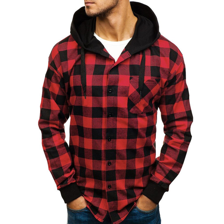 Plaid Sweatshirt für Herren