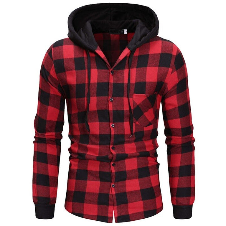 Plaid Sweatshirt für Herren