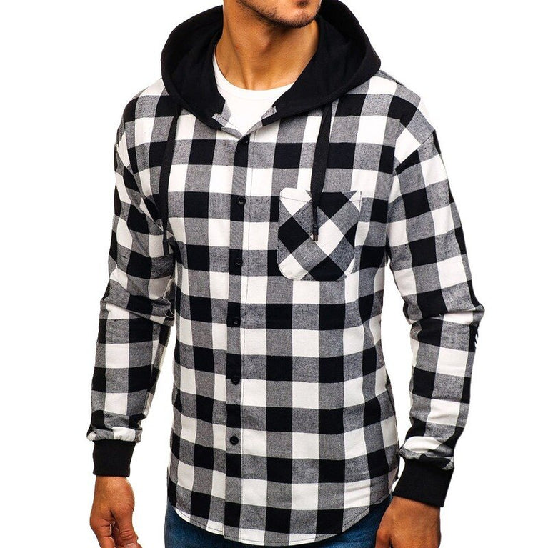 Plaid Sweatshirt für Herren