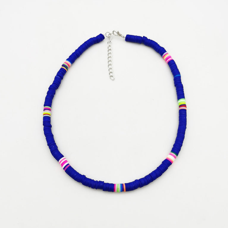 New Design Bohemian Rainbow Heshi Choker Damen Kette