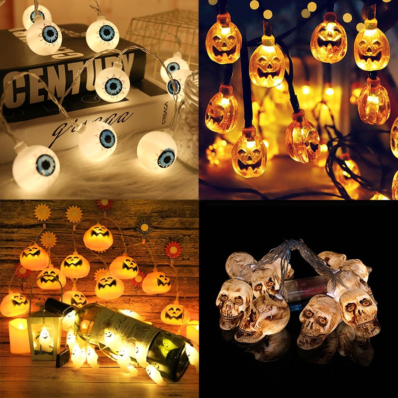 1,5 m 10 LED Halloween LED Lichterkette