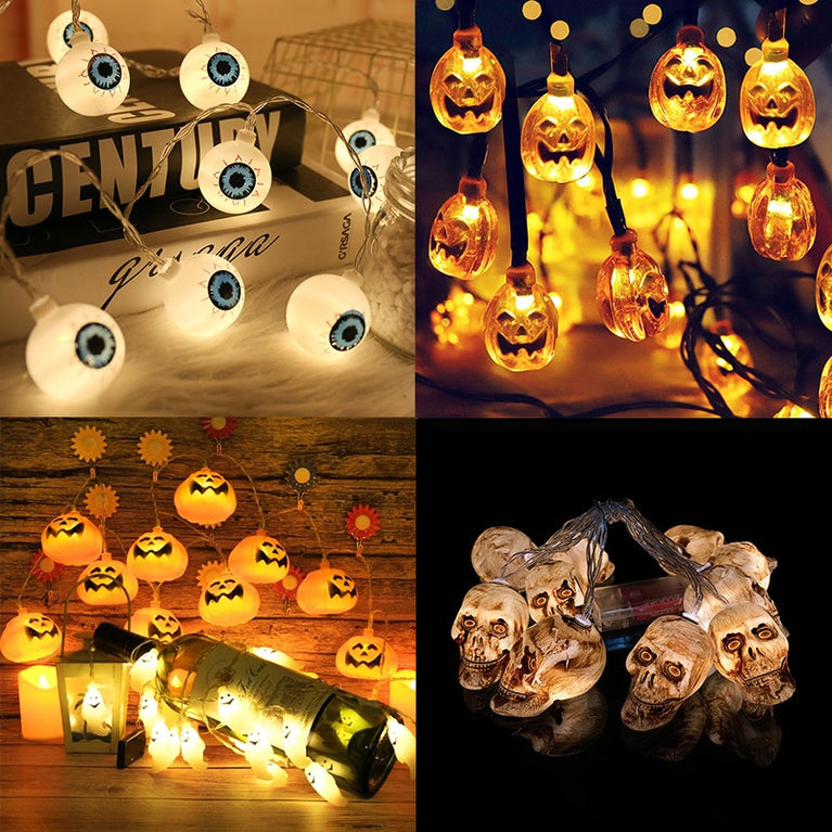 1,5 m 10 LED Halloween LED Lichterkette