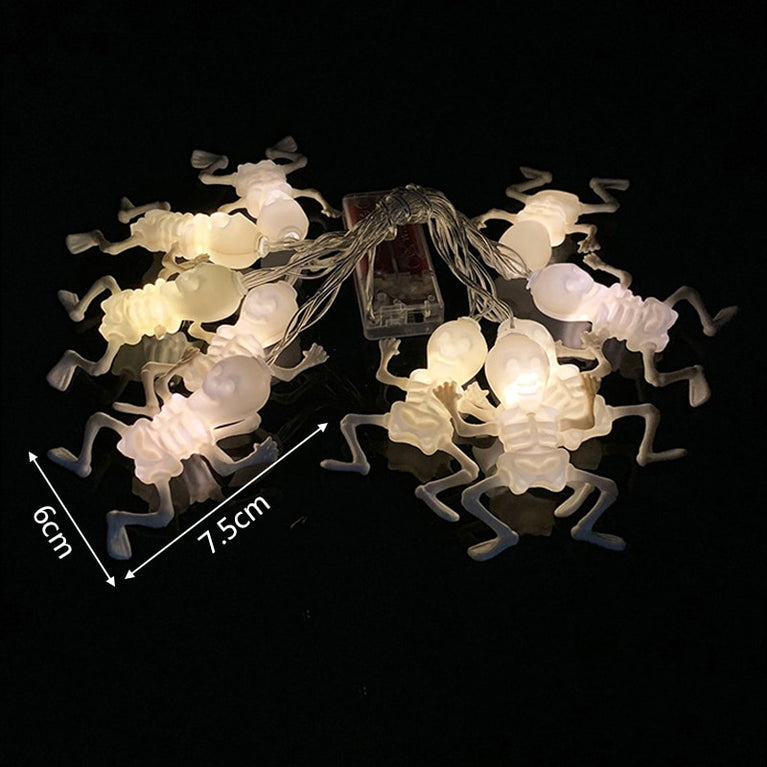 1,5 m 10 LED Halloween LED Lichterkette