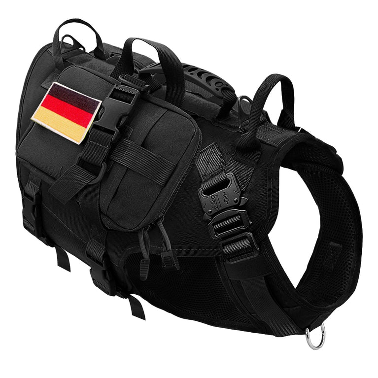 Tactical Dog Harness Military Hundegeschirr für mittelgroße Hunde