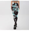 Polygonale Rhombus Damen Leggings, reizvoll und sexy