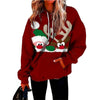 Weihnachtlicher Damen Hoodie