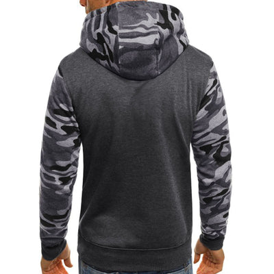 Herren Hoodie Camouflage