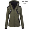 Damen Softshell Jacke, wasserdicht und windabweisend