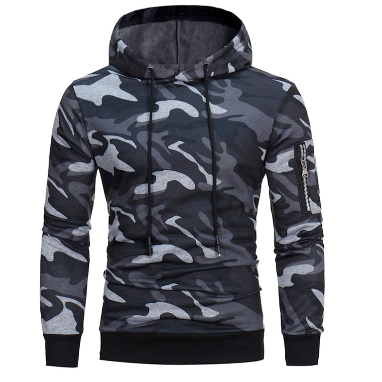 Camouflage Herren Hoodie Hoodie