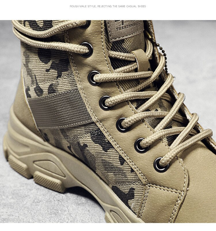 Outdoot Booties für den Herren in Military Style