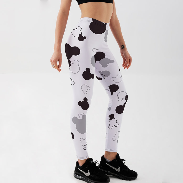 Cartoon Damen Leggings in verschiedenen Motiven