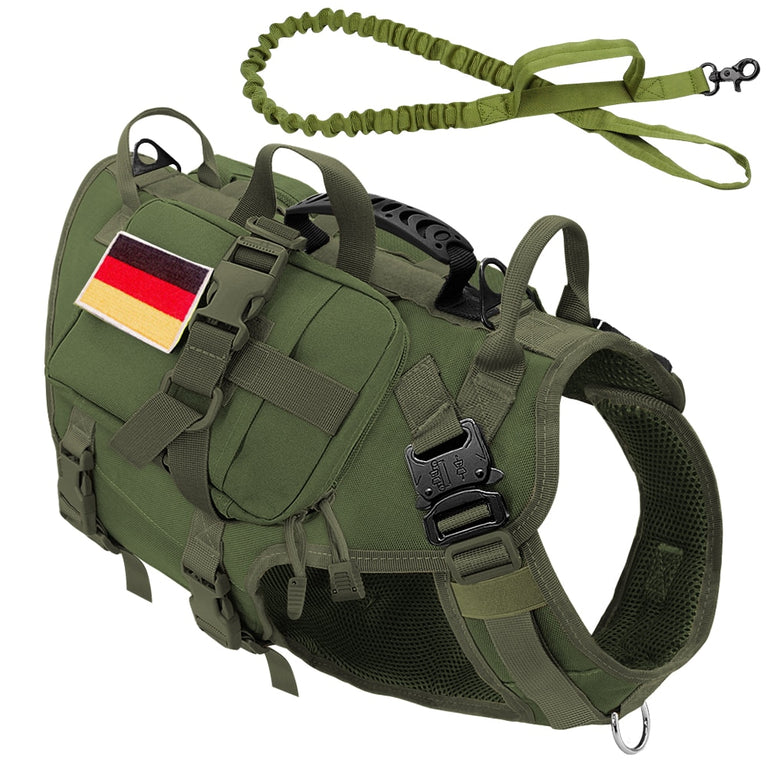 Tactical Dog Harness Military Hundegeschirr für mittelgroße Hunde