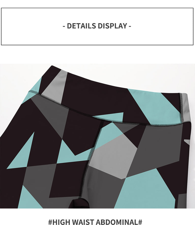 Polygonale Rhombus Damen Leggings, reizvoll und sexy