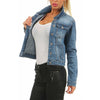 Damen Jeans Vintage Jacke