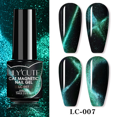 LILYCUTE 7ml 9D Cat Magnetic Gel Nagellack