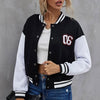 Lässige Damen Baseball Jacke