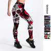 Cartoon Damen Leggings in verschiedenen Motiven