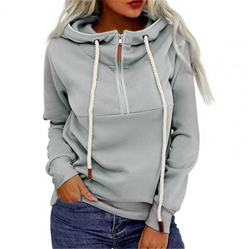 Damen Hoodie mit Reißverschluss