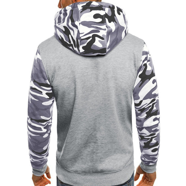 Herren Hoodie Camouflage