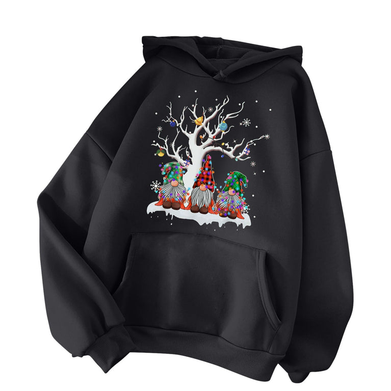 Weihnachtlicher Damen Hoodie in verschiedenen Variationen