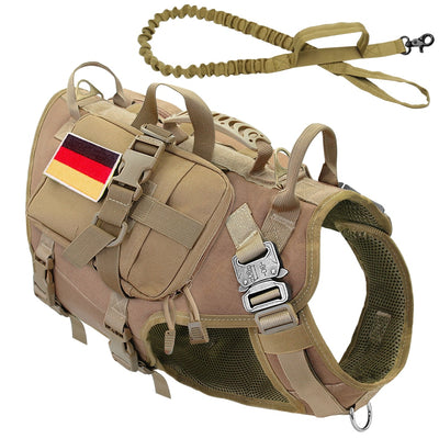 Tactical Dog Harness Military Hundegeschirr für mittelgroße Hunde