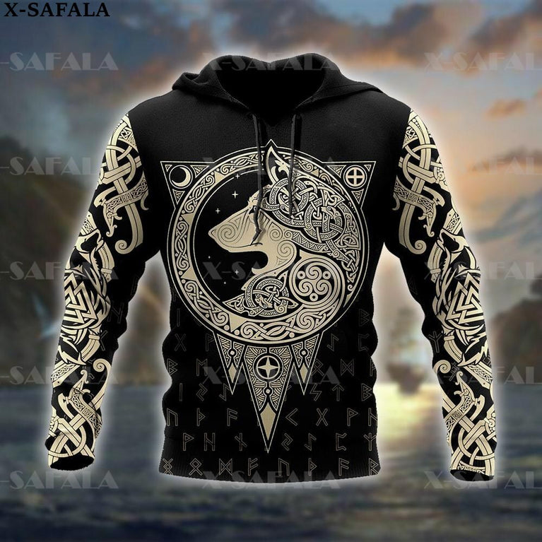 Fenrir Viking Sweatshirt für Herren