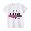 Big Sister/Bruder 2023 T-Shirt für Kinder